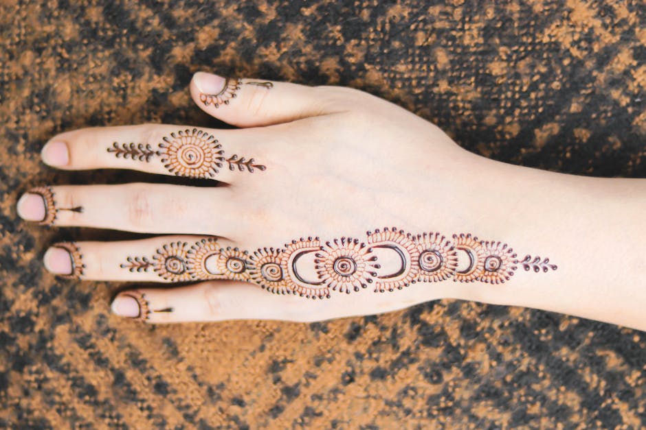 Henna-Hand-Dauer